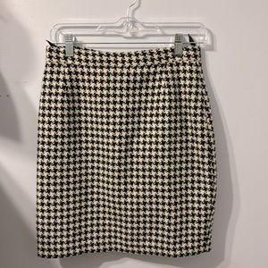 Miniskirt junior’s black and white